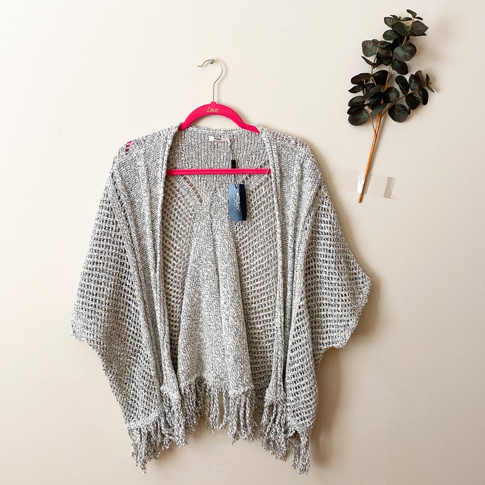 NWT Silver Jeans Gray Cardigan Size Small
